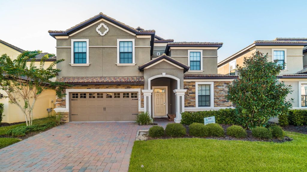 Exterior of one of our Orlando Vacation Rentals